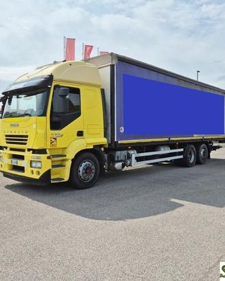 IVECO STRALIS 260S33 centina m 9,60 e sponda caric