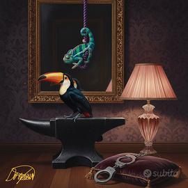 Quadro - Opera Arte Grafica - Stanze