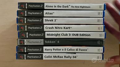 Lotto 8 giochi originali PlayStation 2 PS2