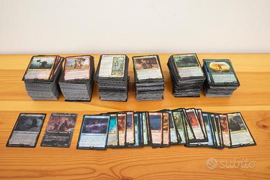 Magic lotr lotto circa 1200 carte / 2 Kg ottime