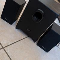 Impianto stereo da PC con subwoofer