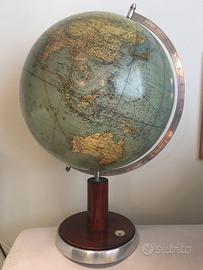 Mappamondo politico/fisico Déco “Columbus” 1930