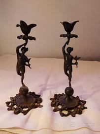 candelieri in bronzo