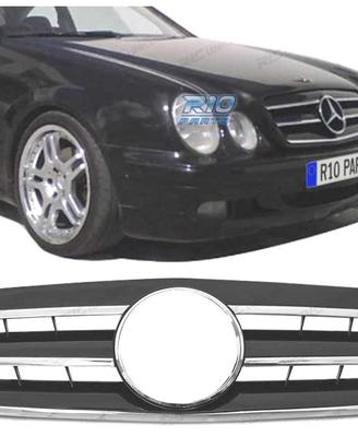 GRIGLIA MERCEDES CLK W208 COUPE CABRIO 96-02 NERO 