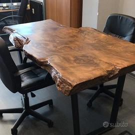 TAVOLI, TOP BAGNO, MENSOLE IN LEGNO MASSELLO