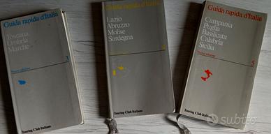 N.3 guide TCI regioni d'Italia
