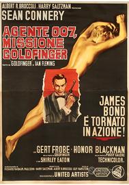 Manifesto james bond goldfinger