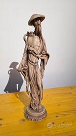 La coppia di statue vintage