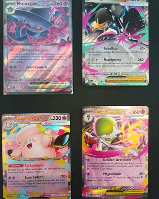 Carte Pokemon collezione Mega Ex 
