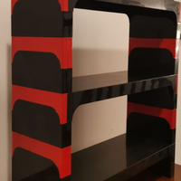 Libreria Olaf Von Bohr per Kartell Anni 70