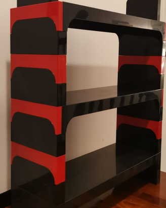 Libreria Olaf Von Bohr per Kartell Anni 70