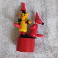 Pinocchio traballante con il gatto e la volpe