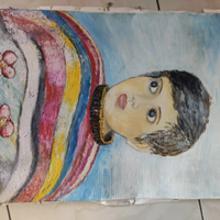 Dipinto quadro pittura olio su tela