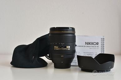 Nikon 24-120 f/4G ED VR GARANZIA NITAL come nuovo