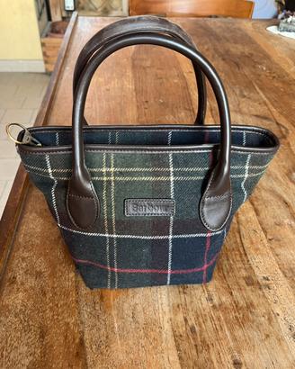 Borsa Barbour Tartan Mini Tote Bag