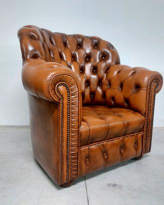 Poltrona chesterfield bergere... chester vintage 