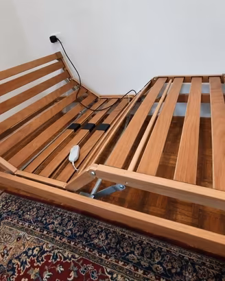 letto elettrico con materasso 