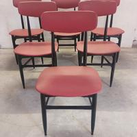 sedie anni 50 vintage stile svedese 