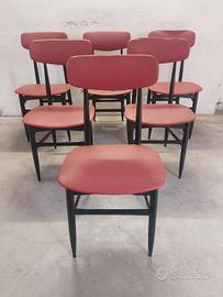 sedie anni 50 vintage stile svedese 