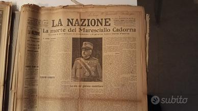 lotto 40 giornali de La Nazione anni 1927-1929