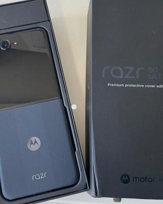 Motorola razr 50 ultra blu