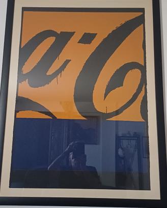 MARIO SCHIFANO SERIGRAFIA COCA COLA
