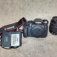 Canon eos 700d + obiettivo.