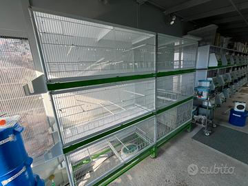 Gabbia Chillon batteria sistema carta.