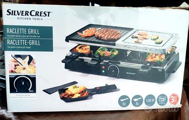Raclette Grill SilverCrest 1400W – Solo pietra e p