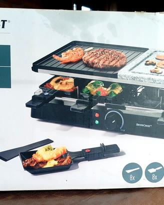 Raclette Grill SilverCrest 1400W – Solo pietra e p