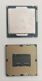 Processore i7 e scheda madre e altri componenti