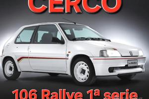 Peugeot 106 Rallye 1.3 8V bianca