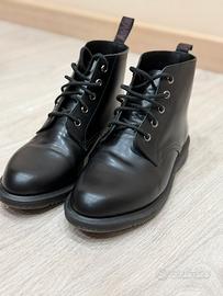 DrMartens -Stivali stringati emmeline pelle smooth