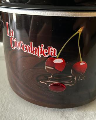 Cioccolatiera completa con stampi e accessori
