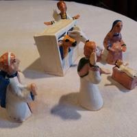 Presepe d’autore in ceramica Pascale Huré