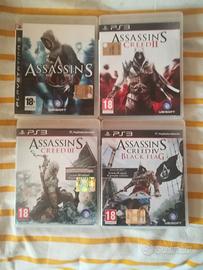 Lotto 4 Giochi Assasin's Creed PS3