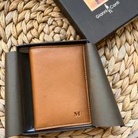 Portacarte nuovo in vera pelle