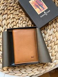 Portacarte nuovo in vera pelle