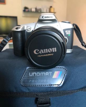 Canon eos 500n con obiettivo come nuova