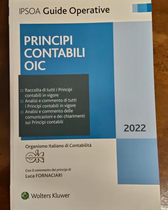 IPSOA Principi contabili oic 2022