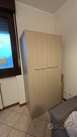 Armadio 2 ante Giulia (90x52x186 cm) – come nuovo