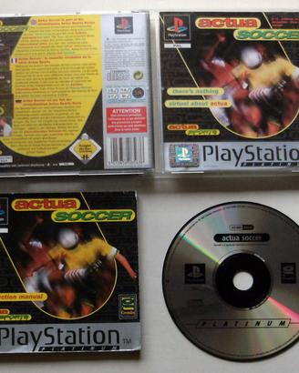 PS1 - Videogioco "ACTUA SOCCER"