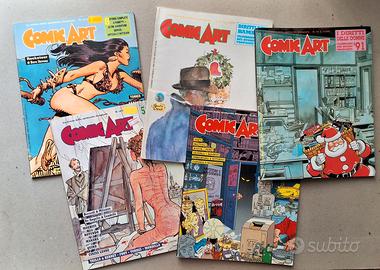 COMIC ART 13-18-62-66-74