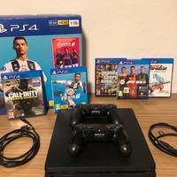 PS4 1TB + 2 CONTROLLER + 5 GIOCHI