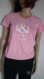 #tshir rosa donna dsquared TG M