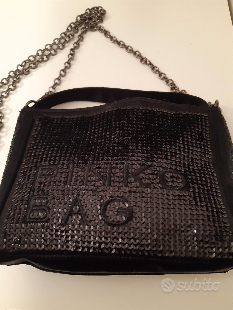 pinko bag raso e paillettes Abbigliamento e Accessori In vendita a Como