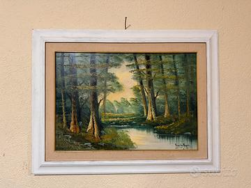 Olio su tela firmato domenico ruggeri 2002