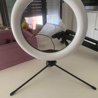 Lampada led da tavola per selfie