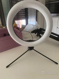 Lampada led da tavola per selfie