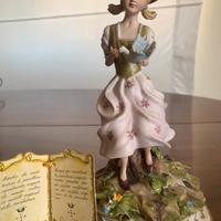 Statuina Capodimonte Cesare Villari